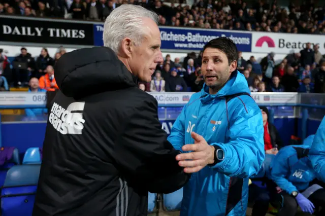 Mick McCarthy and Danny Cowley