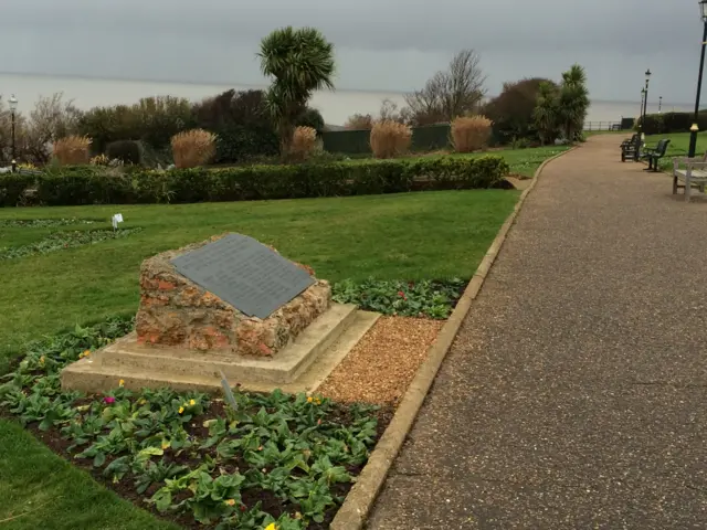 The 1953 Hunstanton flood memorial