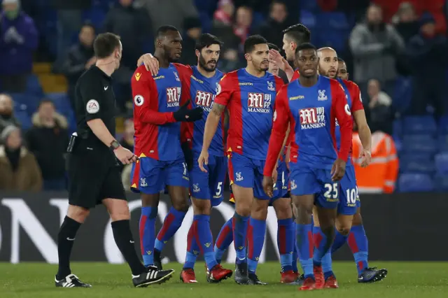 Benteke scores his second goal of the night