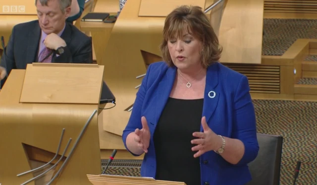 External Affairs Secretary Fiona Hyslop