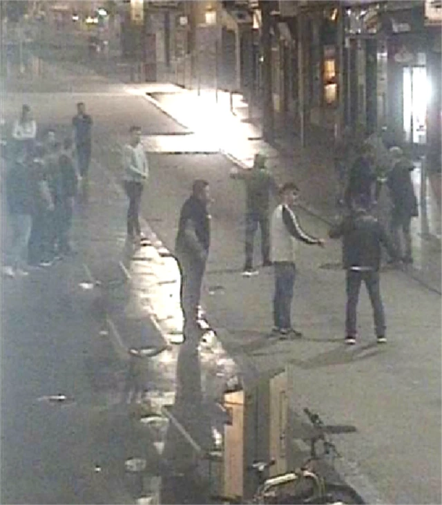 Exeter CCTV footage