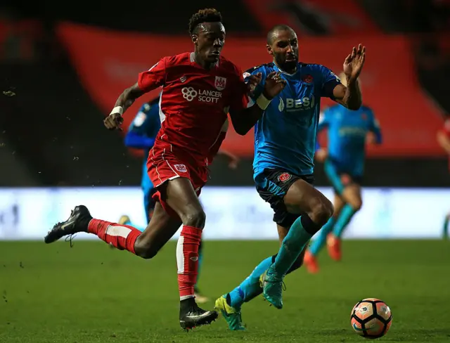 Fleetwood Town-Bristol City