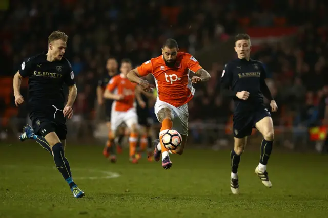 Blackpool's Kyle Vassell