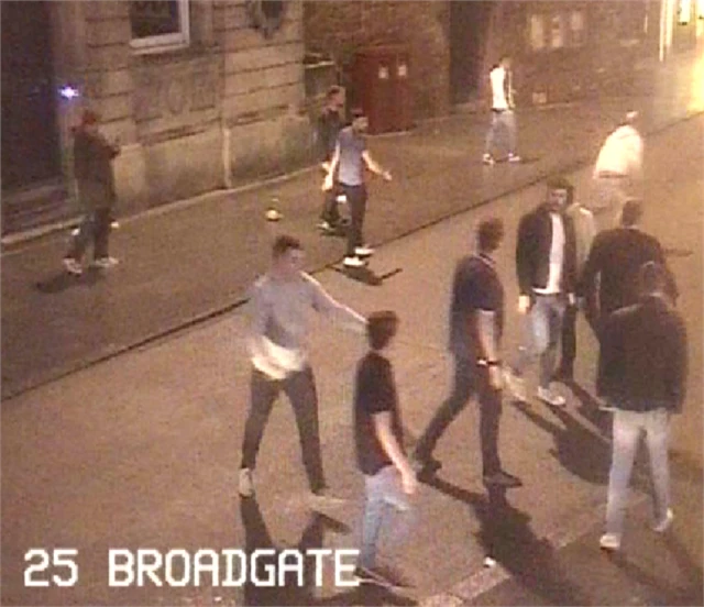 Exeter CCTV footage