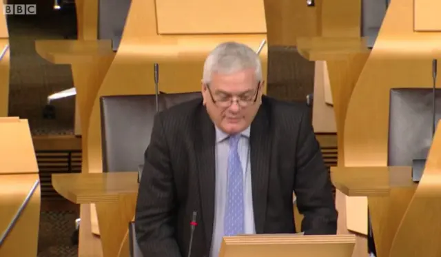 Lib Dem MSP Mike Rumbles