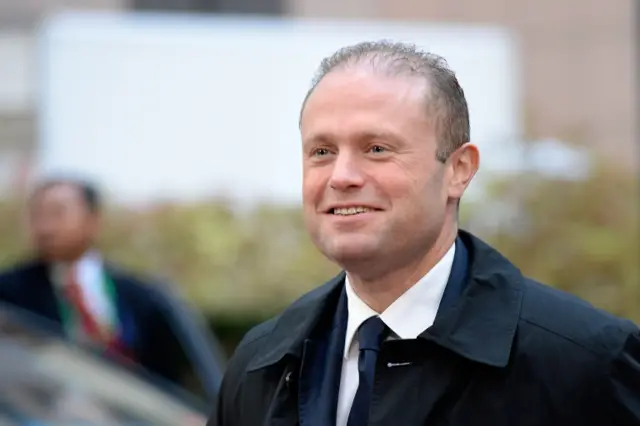 Maltese prime minister Joseph Muscat