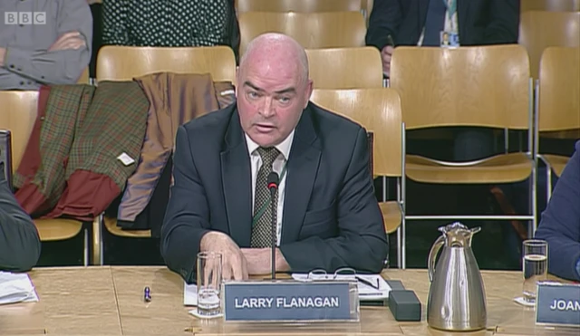 Education Institute of Scotland (EIS) general secretary Larry Flanagan