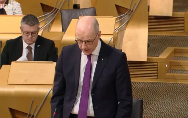 Education Secretary John Swinney