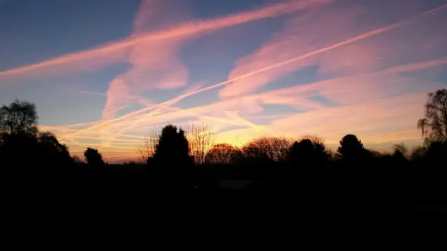 Sunrise over Manningtree