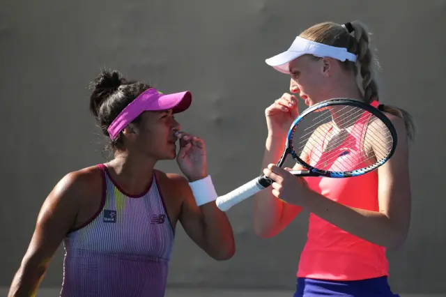 Heather Watson and Naomi Broady