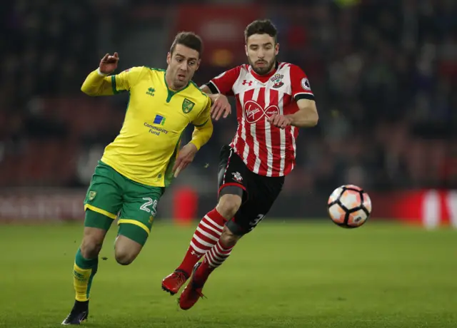 Southampton v Norwich