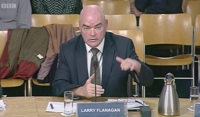 Education Institute of Scotland (EIS) general secretary Larry Flanagan