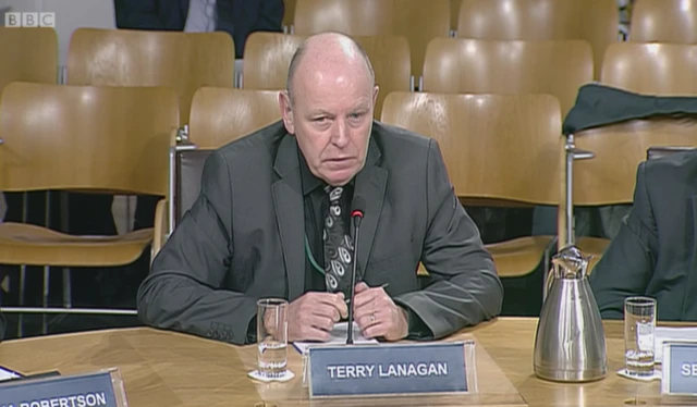 Terry Lanagan from the Association of Directors of Education in Scotland