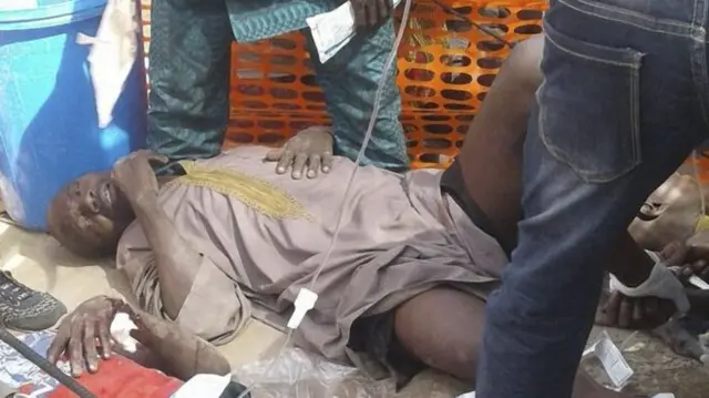 Someone injured in bombing of camp in Rann, north-east Nigeria