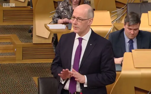 Education Secretary John Swinney