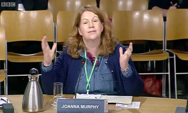 Joanna Murphy from the National Parent Forum of Scotland