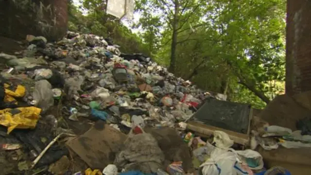 Fly-tipping in Barnsley