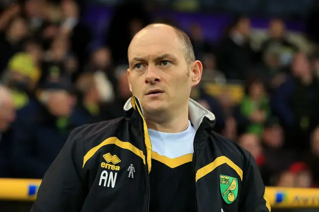 Norwich City boss Alex Neil