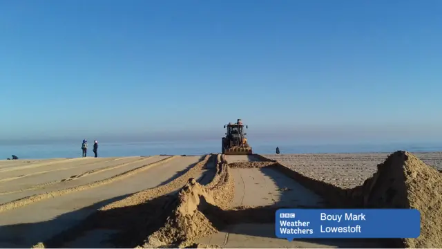 Lowestoft beach