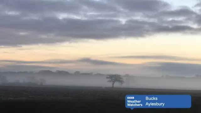 Fog in Aylesbury