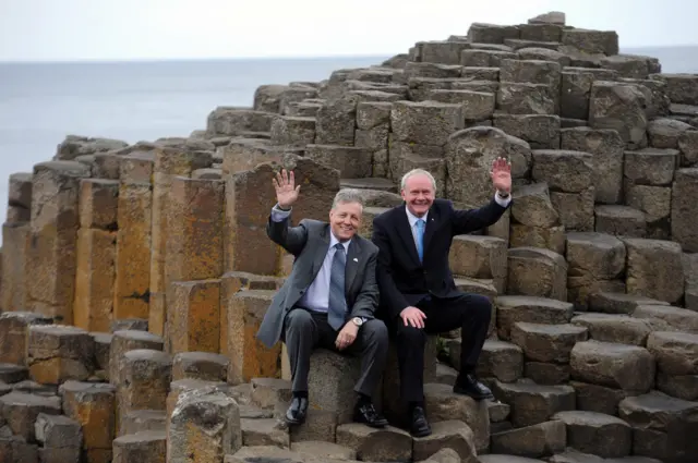 Peter Robinson and Martin McGuinness