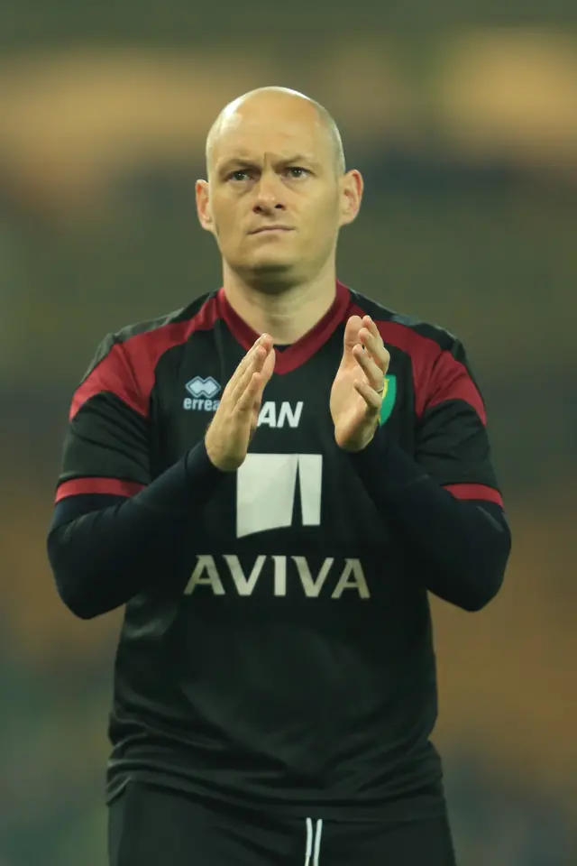 Norwich City boss Alex Neil