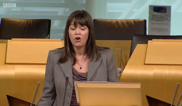 SNP MSP Claire Haughey