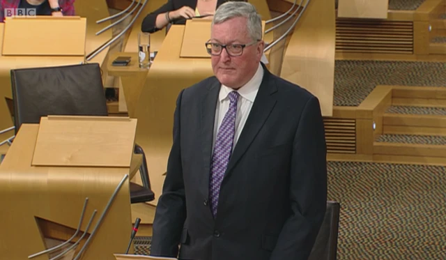 Rural Economy Secretary Fergus Ewing