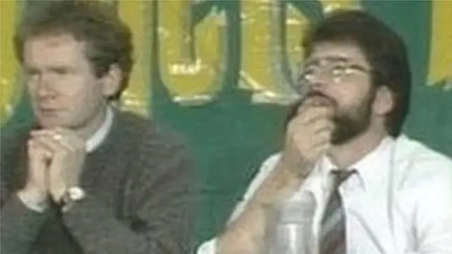 Martin McGuinness and Gerry Adams