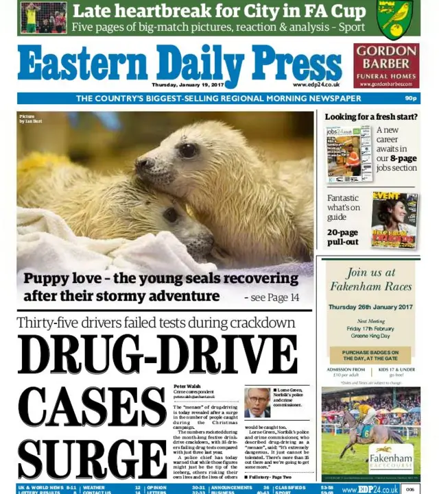 Front page of EDP