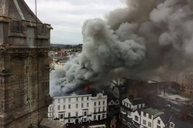 Exeter fire