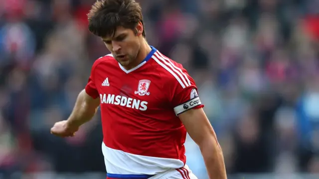 George Friend of Middlesbrough