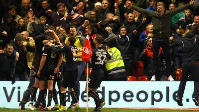 Barnsley celebrate