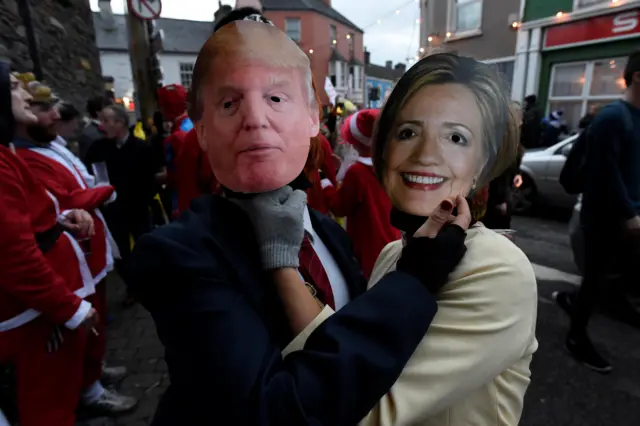 Donald Trump and Hillary Clinton