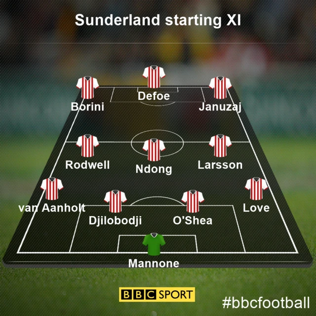 Sunderland team