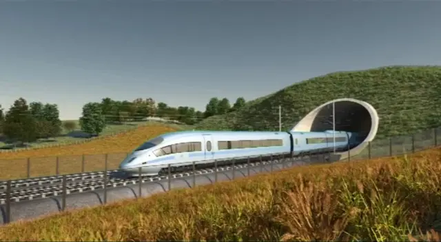 HS2 train