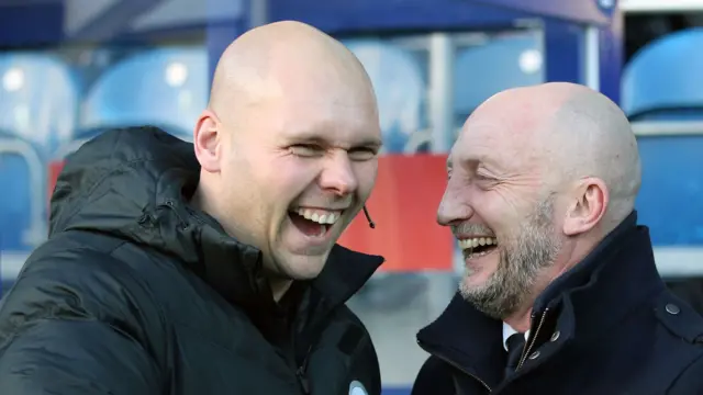 Ian Holloway shares a joke