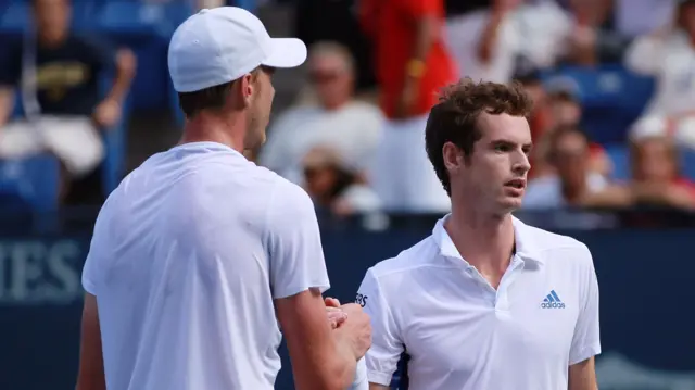 Sam Querrey and Andy Murray