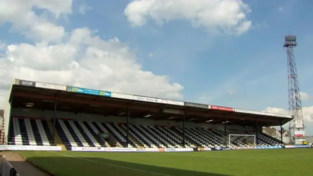 Blundell Park in Grimsby