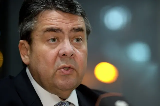 German Vice-Chancellor Sigmar Gabriel (file photo)