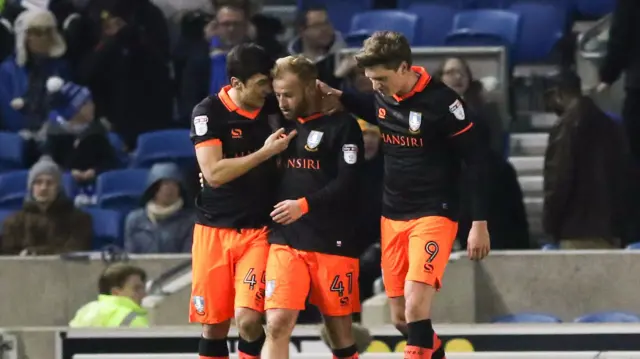 Sheffield Wednesday celebrate