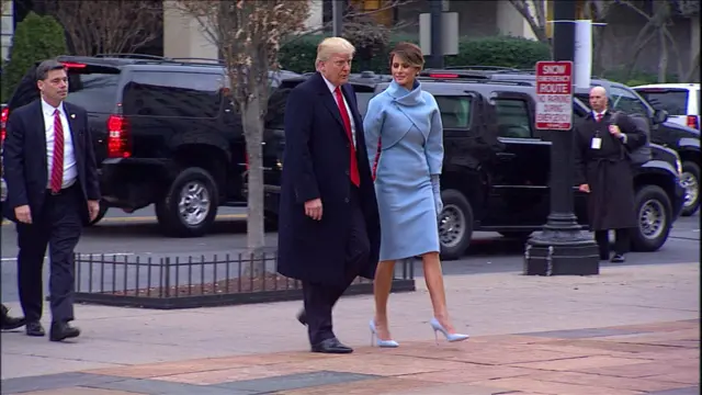 Donald and Melania Trump