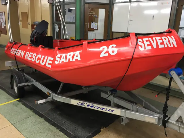 Severn Area Rescue Association boat