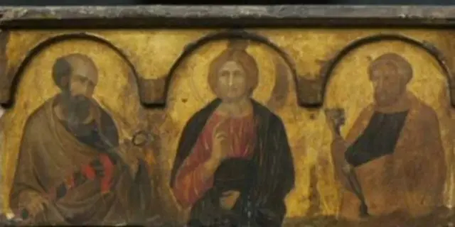 A masterpiece by Italian painter Lorenzetti currently in Ferens