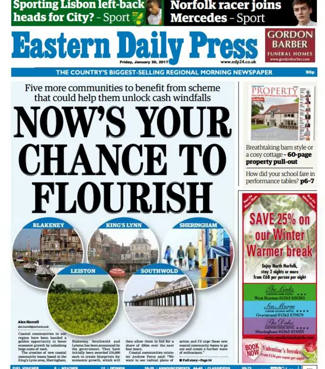 Front page of EDP