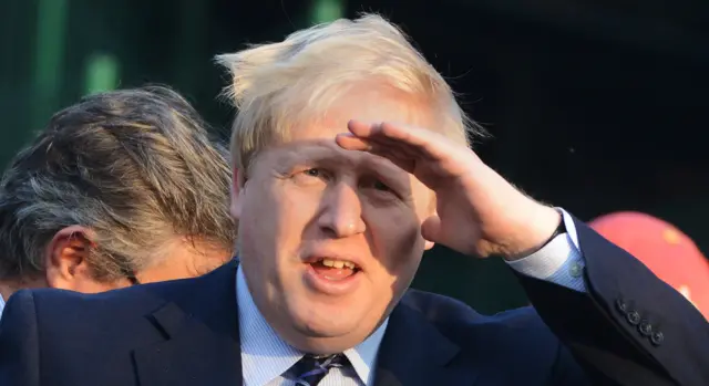 British Foreign Secretary Boris Johnson