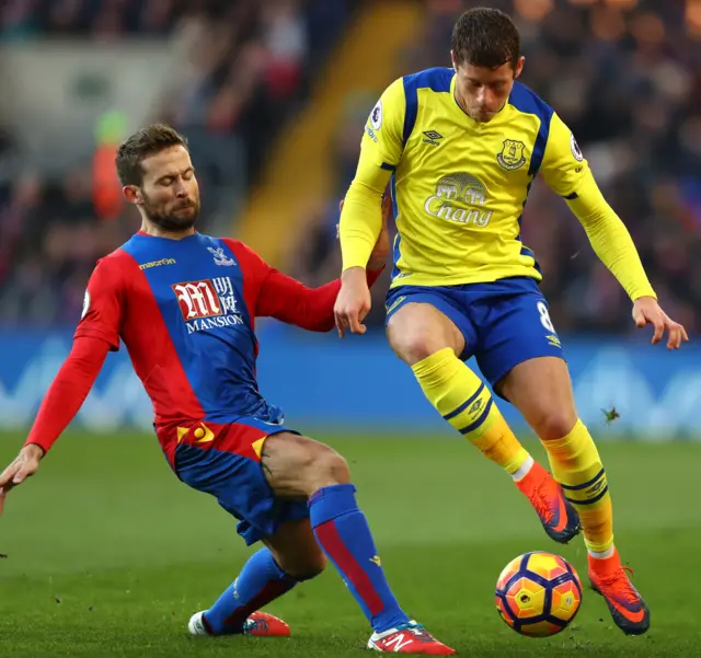 Yohan Cabaye and Ross Barkley