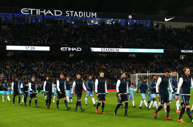 Man City v Tottenham