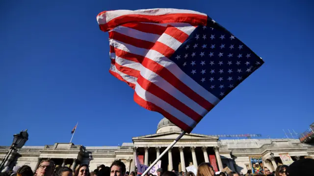 London protesters