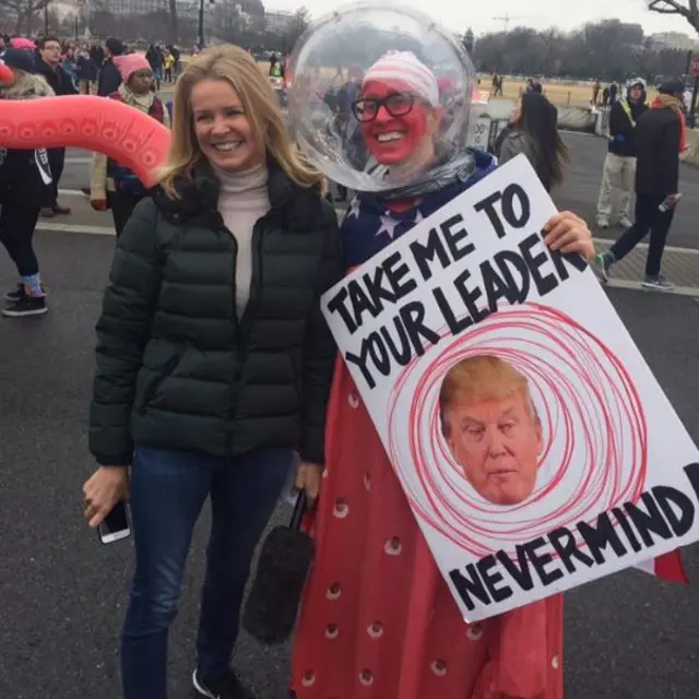 Protester in DC